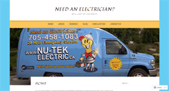 Desktop Screenshot of nu-tekelectric.ca